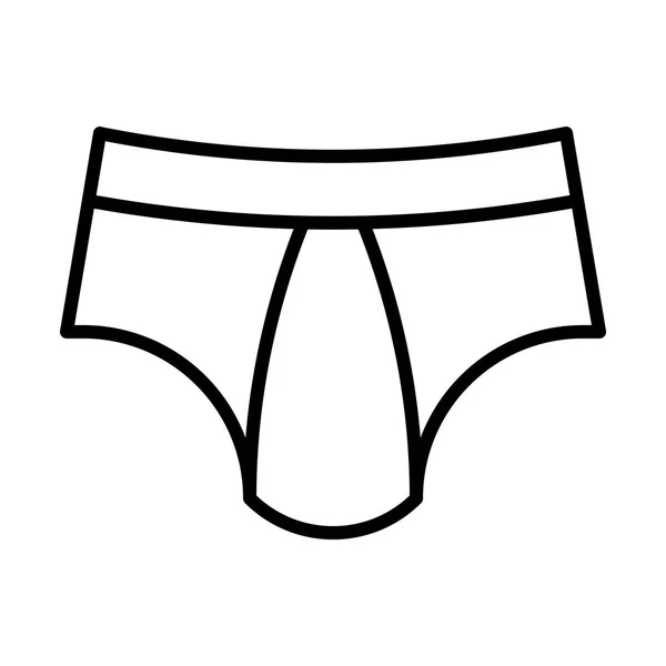 男性内裤图标 — 图库矢量图片