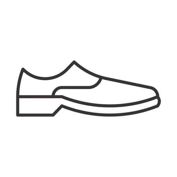 Ikon Sepatu Man - Stok Vektor