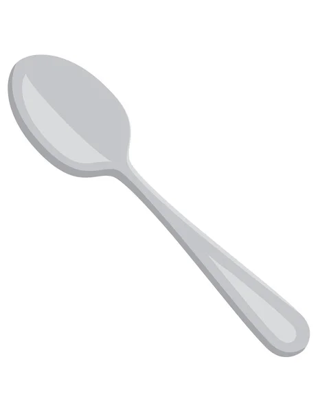 A tea spoon icon — Stock Vector