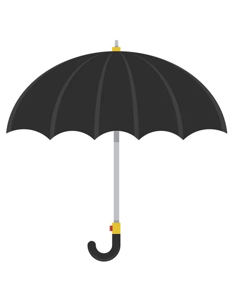 Jednoduchý ikona deštník — Stockový vektor