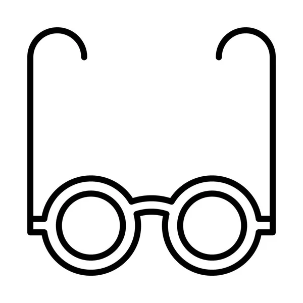 Einfaches Brillensymbol — Stockvektor