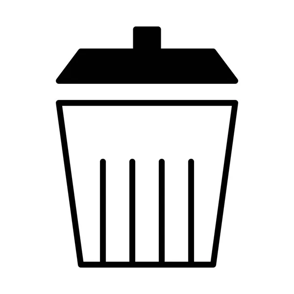 Garbage Bin icon — Stock Vector