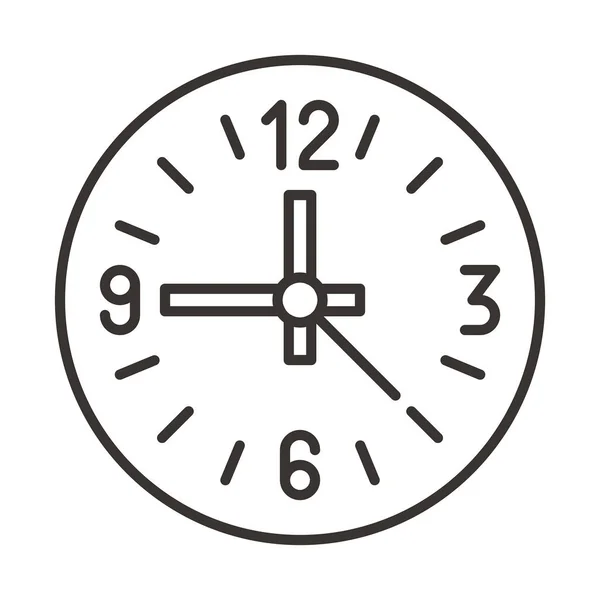 Ilustrace ikon hodin — Stockový vektor