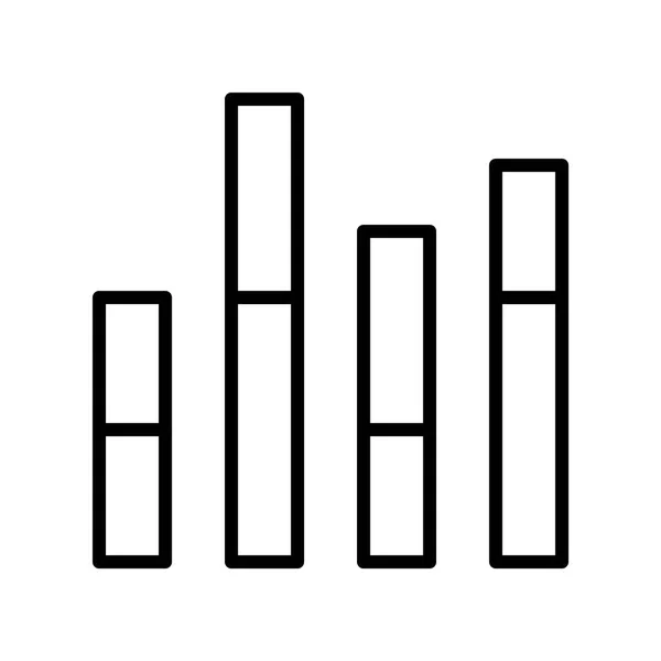 Het pictogram voor digitale structuurdiagram — Stockvector