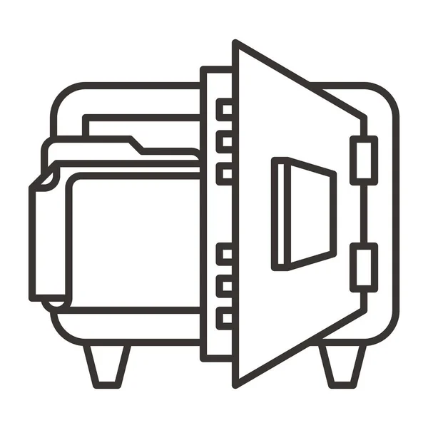 Illustration d'icône micro-ondes — Image vectorielle