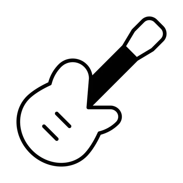 Guitarra icono simple — Archivo Imágenes Vectoriales