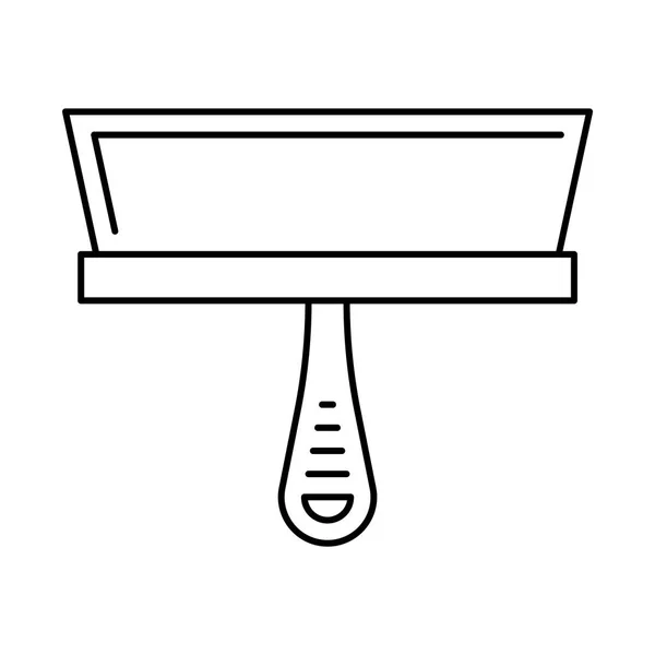 Spatel pictogram illustratie — Stockvector