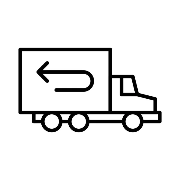 Ilustração do ícone de entrega — Vetor de Stock