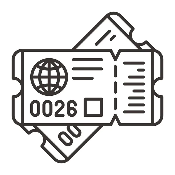 seyahat biletleri simgesi