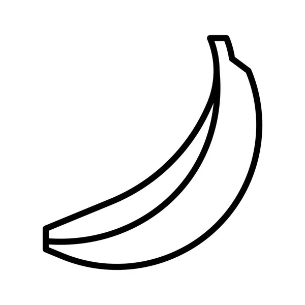 Illustration icône banane — Image vectorielle