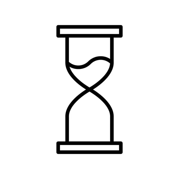 Sanduhr einfaches Symbol — Stockvektor