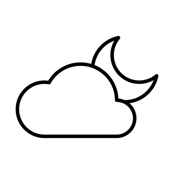 Wetter einfaches Symbol — Stockvektor