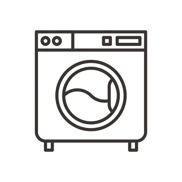 Washine machine icon illustration — Stock Vector