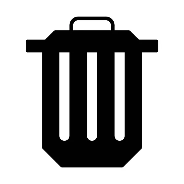 Garbage Bin icon — Stock Vector