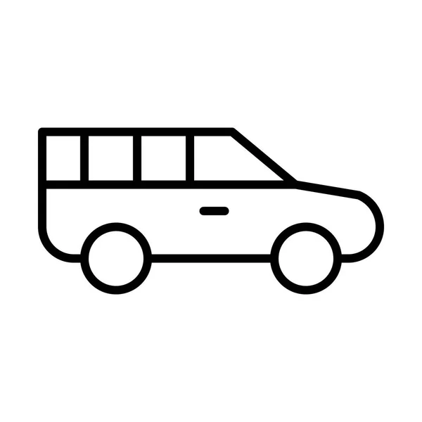 Coche icono simple — Vector de stock