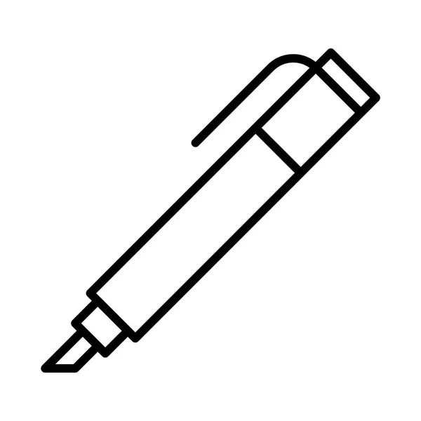 펜 간단한 아이콘 — 스톡 벡터