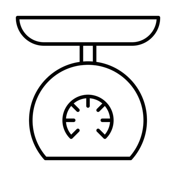 Balances de pesage icône — Image vectorielle