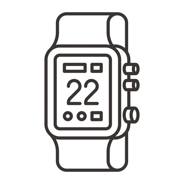 Простая иконка Smartwatch — стоковый вектор