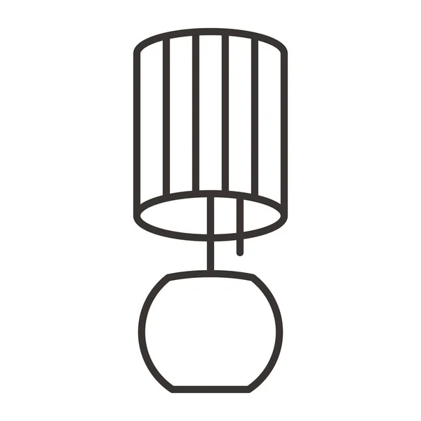 Illustration icône lampe — Image vectorielle