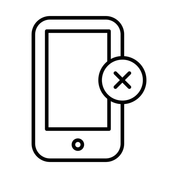 Smartphone icono simple — Archivo Imágenes Vectoriales