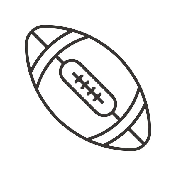 Αμερικάνικη μπάλα ποδοσφαίρου — Διανυσματικό Αρχείο
