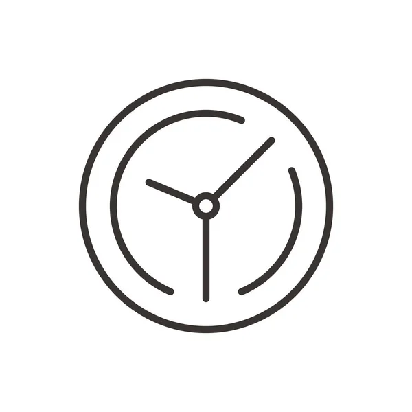 時計アイコンイラスト — ストックベクタ