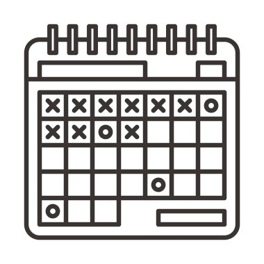 Metinsiz beyaz bilimsel hesap makinesi 