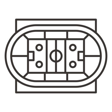 Hokey arena simge tasarlamak