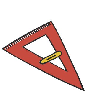 üçgen cetvel simgesi