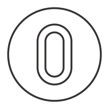 sıfır numara simge tasarlamak