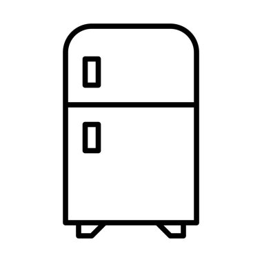 Buzdolabı basit simgesi