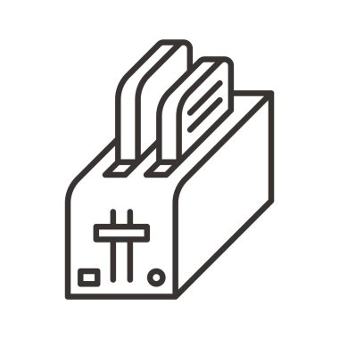 ekmek kızartma makinesi simge tasarlamak