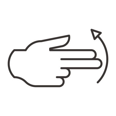 değmek jest simgesi