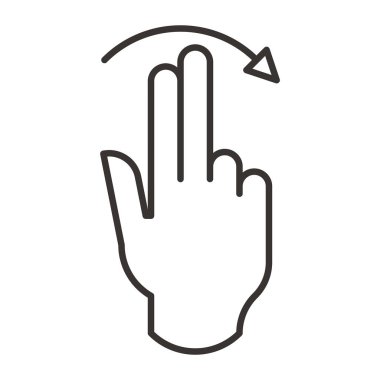 değmek jest simgesi