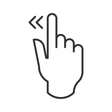 değmek jest simgesi