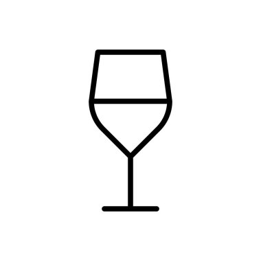 şarap kadehi simgesi
