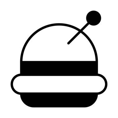 Hamburger basit simgesi