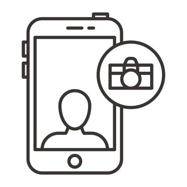 Kamera cep telefonu simgesi