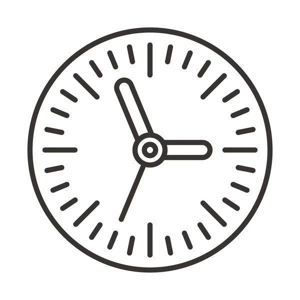 Illustration de l'icône de l'horloge — Image vectorielle