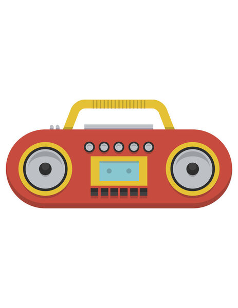 retro cassette player icon