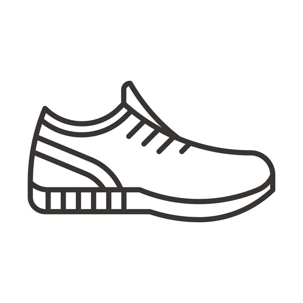 Ilustración del icono del zapato — Vector de stock