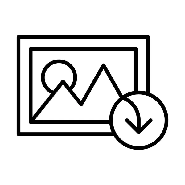 Ícone de moldura foto —  Vetores de Stock