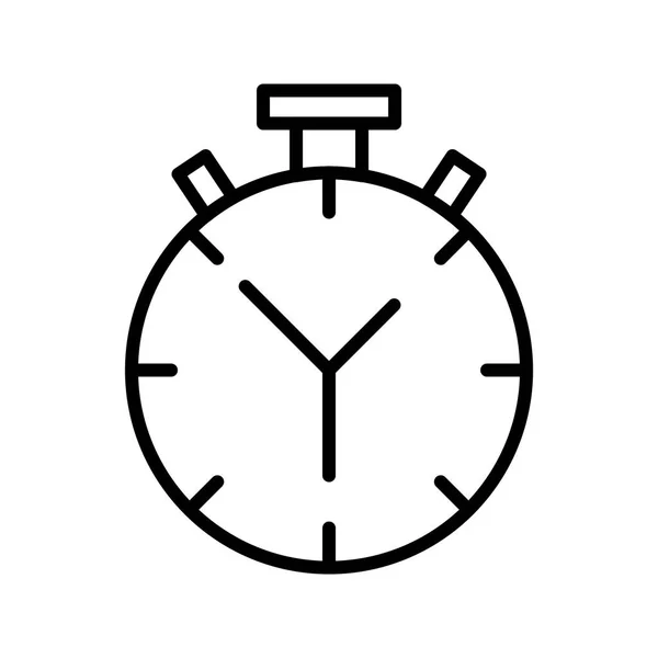 Chronometer pictogram illustratie — Stockvector