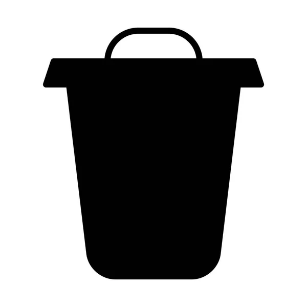 Garbage Bin icon — Stock Vector