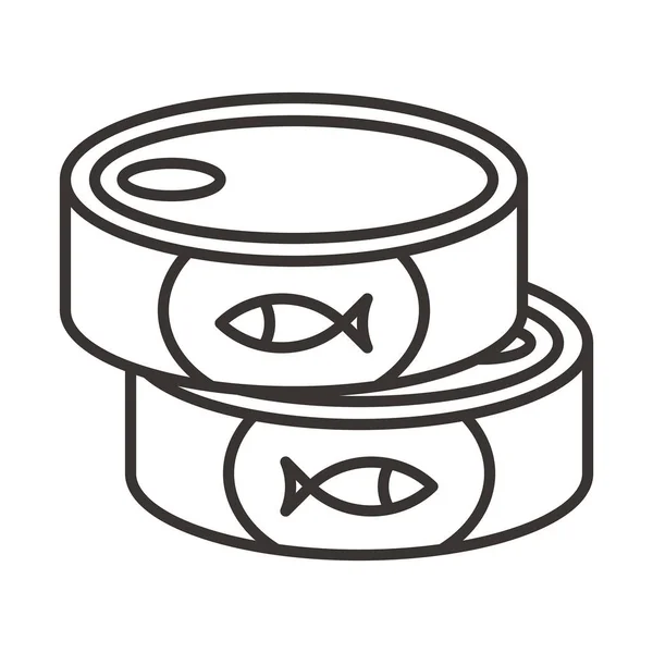 Konserve balık simge tasarlamak