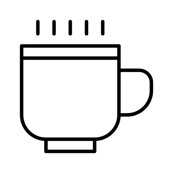 Taza de café icono — Vector de stock