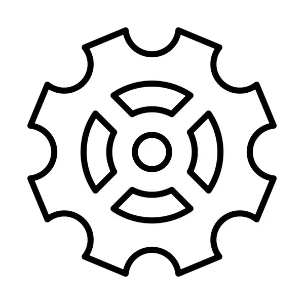 Enkla kugghjulet — Stock vektor