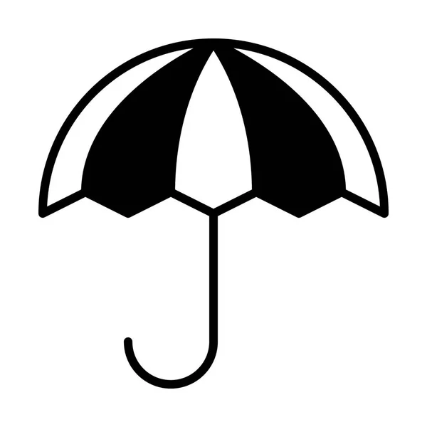 Schirm einfache Ikone — Stockvektor