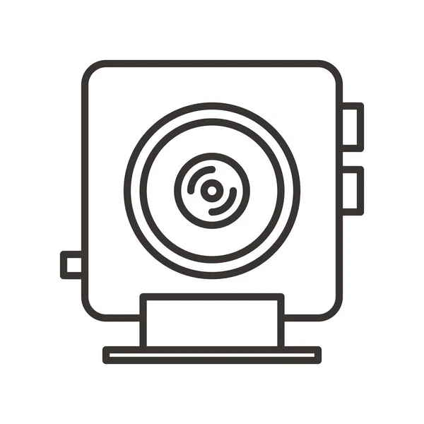 Illustration d'icône de disque dur — Image vectorielle