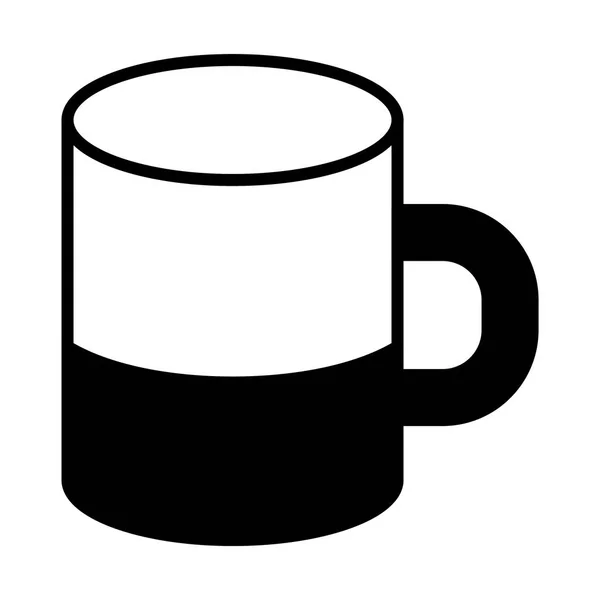 Ícone caneca de café — Vetor de Stock